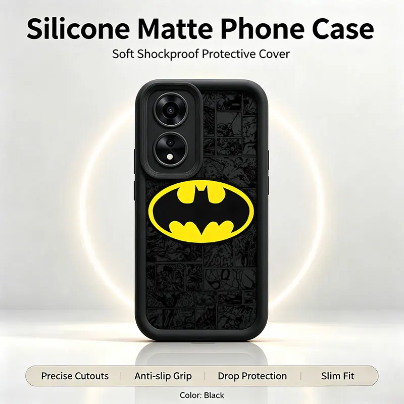 Batman Hero Silicone Phone Case – Premium Protection