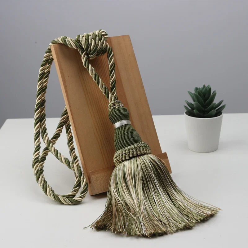 Tassel Curtain Tie Backs Single Ball Curtain Strap Hanging Ball Tassel Hanging Tassels 1 Pc For Crafts