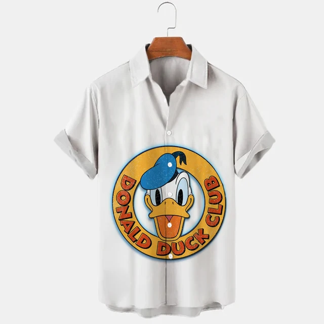 New Disney Cartoon Print 3D Shirt Men's 