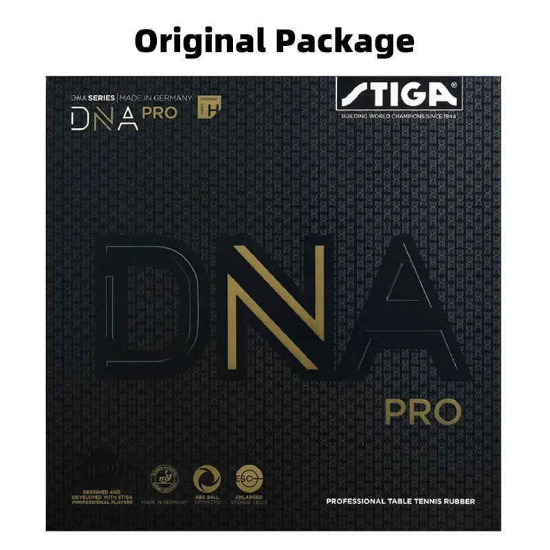 STIGA-DNA PRO Table Tennis Racket Specialized Sponge with Built-in Strong Rubber M H S Original