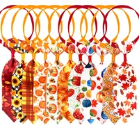 50/100PCS Small Dog Neckties For Dogs Fall Style Pet Dog Bowties Ties Dogs Pets Grooming Autumn Pet Supplies For Small Dogs 1