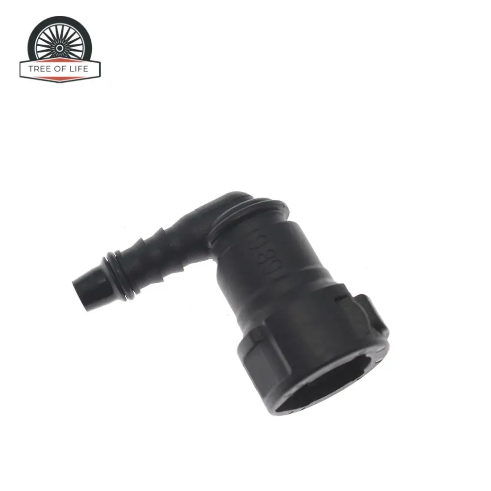 2 PCS Car Fuel Line Quick Connector Hose Coupler ID6 9.89 Nylon Oil Line Pipe for Ford Transit