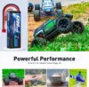 1/2units Zeee 5200mAh 7.4V 50C Lipo Batteries for RC Car 2S RC Lipo Battery with T Plug For RC Drone Car Truck Helicopter Boat 4