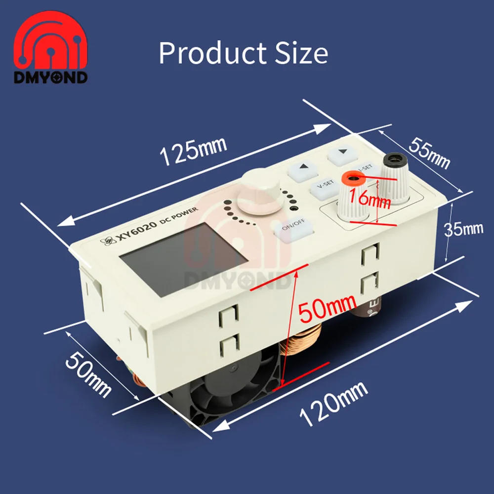 XY6020 CNC Adjustable DC Regulated Power Supply Constant Pressure