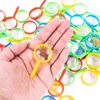 Mini 2 Inch Handheld Magnifier Portable Magnifier Reading Plastic Pocket Kids Magnifying Outdoor Toys 3