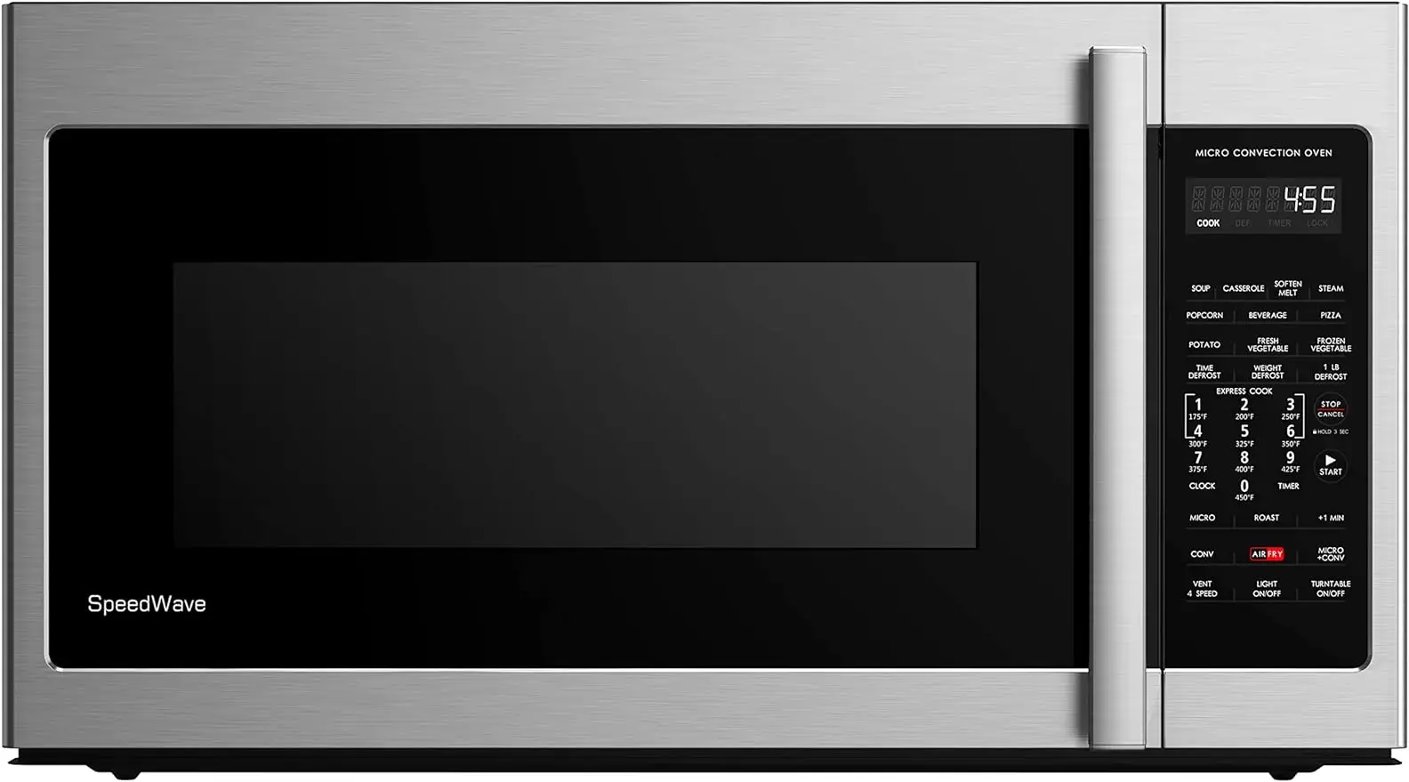 

Over The Range Microwave Convection Sensor Technology, Air Fry Cooking, Stainless Steel, 1.7 Cu Ft