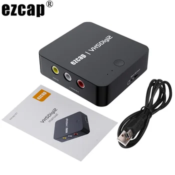3RCA AV 레코더 VHS 디지타이저 올드 비디오 카세트 캠코더 비디오 캡처 카드 TF 카드 USB 플래시 드라이브 HDMI 루프, PC 필요 없음
