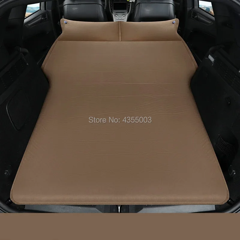 Inflatable Air Bed Car Sleeping Mattress Car Sleeping Bed Automatic Air Mattress Travel Bed Suv Trunk Sleeping Outdoor Cushions Self-driving Tour Camping Rest Pad