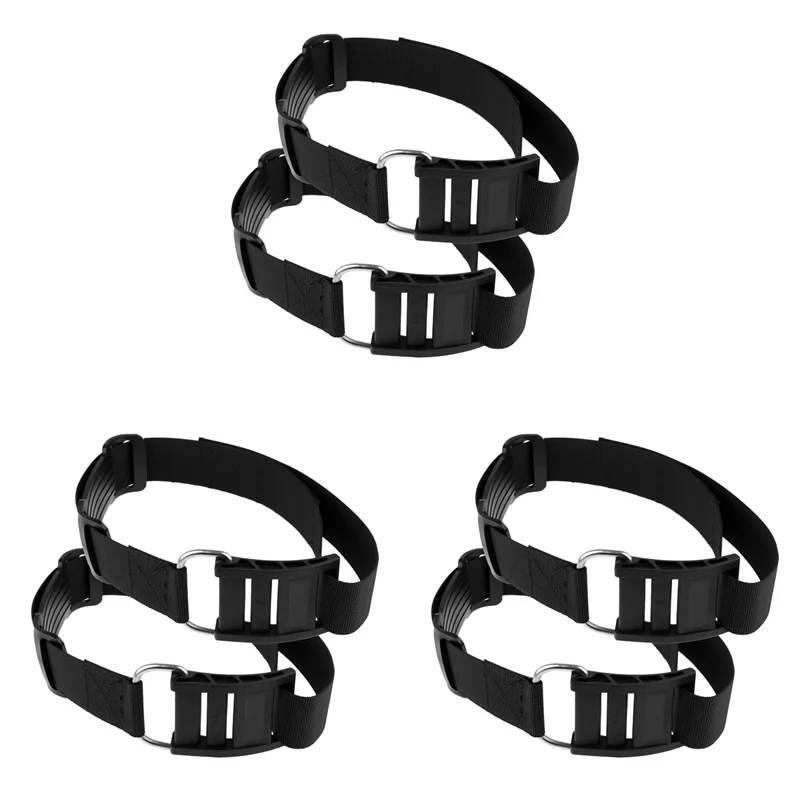 【BIG SALE】6Pcs Scuba Diving Tank Band Cam Strap Dive Air Cylinder Straps Bcd Buckle Dive Cylinder Tank Band