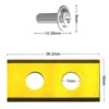 30PCS Trimmer Blade Lawn Mower Grass Replacement Trimmer Cutter Piece for Husqvarna Automower/Garden Robotic Lawnmower Tools 5