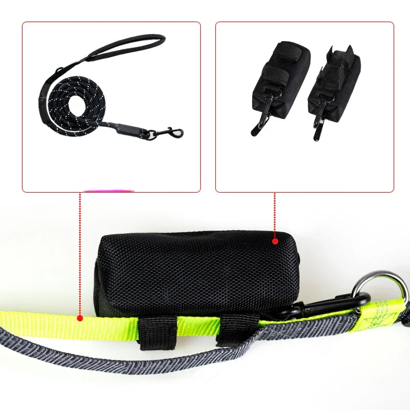 Pet Puppy Cat Pick Up Dog Poop Bag Dispenser Portable Poop Waste Bag Holder Garbage Bags Organizer Outdoor Travel Pets Supplies