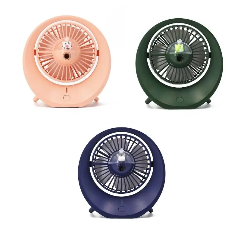 

Water Fan Adjustable Air Humidifier Cooling Supplies Table Humidification Fan Plastic Material Dropship