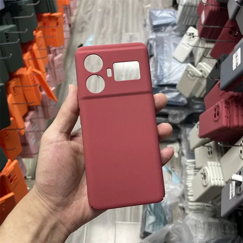 Luxurious Matte Shockproof Thin Back Cover - Stylish Bumper