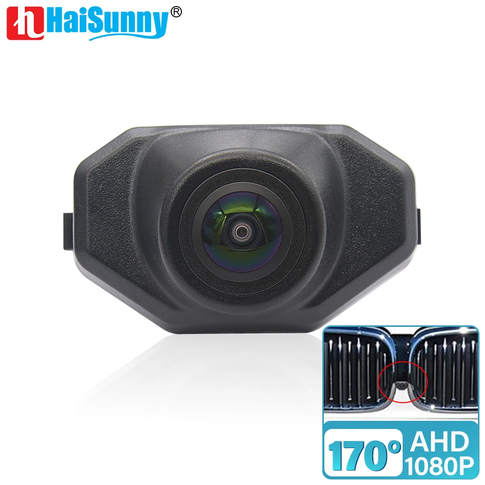 

Камера заднего вида HaiSunny CCD AHD 1080P 1000TVL с логотипом автомобиля для BMW X5 G05 2018 2019 2020 объектив рыбий глаз ночное видение для транспортных средств