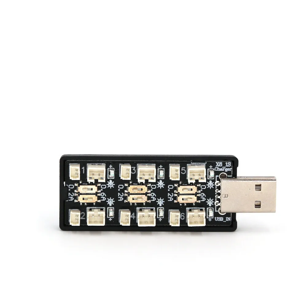Chargeur LiPo LiHV 1S 6CH Carte Adaptateur Batterie RC
