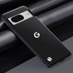 Luxury Kevlar Leather Full - Cover Phone Case - Shockproof Protection with PU+TPU Edges for Pixel 9 Pro (Matte Black)