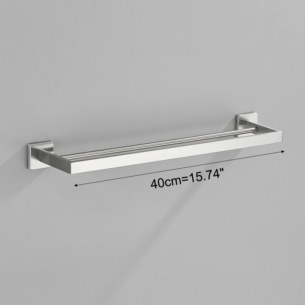 Brushed Nickel Bathroom Hardware Set Robe Hook Towel Rail Bar Rack Shelf Tissue Paper Holder Bathroom Accessories bathroom hardware set bathroom hardware accessories