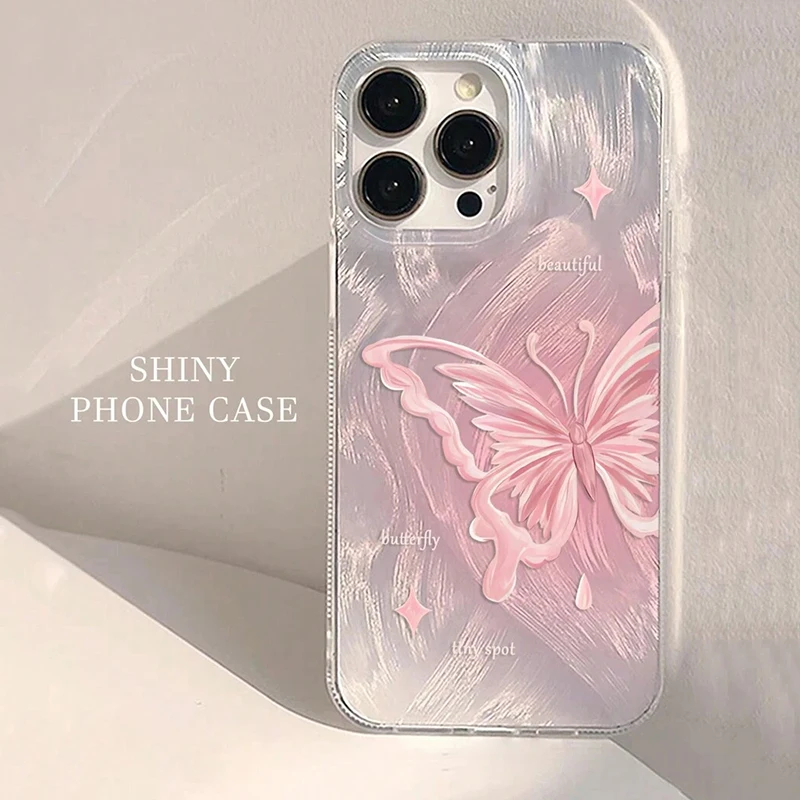 Green Gradient Butterfly Phone Case