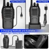 1/2 Stuks Baofeng Walkie Talkie Upgrade BF-888S Plus Lange Afstand Uhf 430-440Mhz Draadloze Kopieerfrequentie Type-C Oplader Twe 2