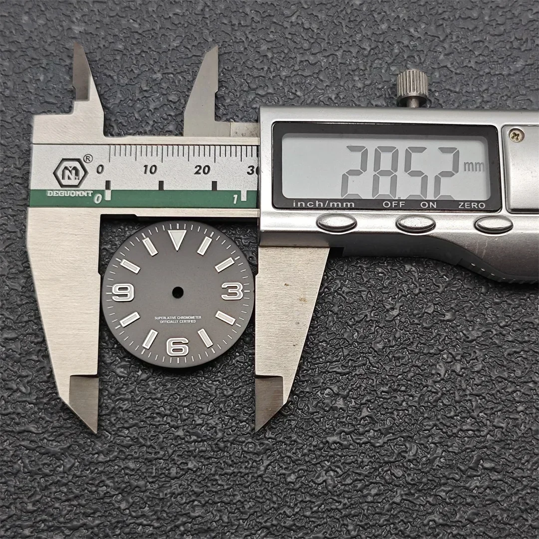 Luminous Watch Dial - Premium 28.5mm & 31mm Watch Faces - Explore 369 Design