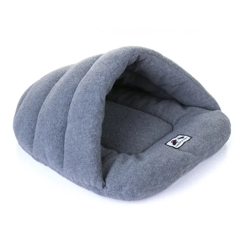 Pet Bed Pet House Winter warm slipper shape pet cushion house dog bed dog house soft comfortable cat bed