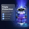 Lamon® Humidifiers for Bedroom, 400ml/H Cool Evaporative Humidifier for Home with Anion & Filter, 4.5L Top Fill Humidifiers 3