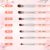 Kolinsky Acrylic Nail Brush for Acrylic Application, Nail Brush Acrylic Round Oval Shaped Wood Handle Acrylic Powder 2