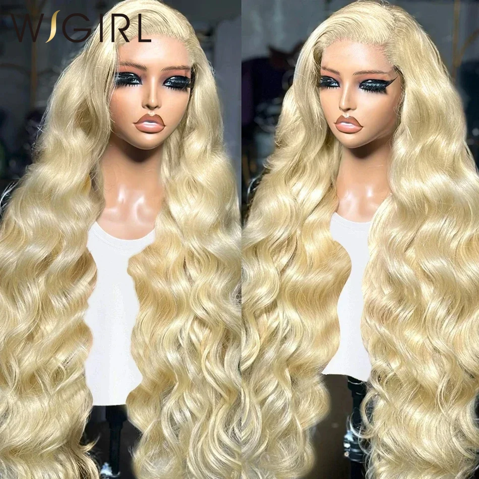 

13x 4 медовый светлый 613 кружевной фронтальный парик 30 дюймов HD прозрачный парик из человеческих волос 180% 250% волнистый парик 13x6 светлый бразильский парик