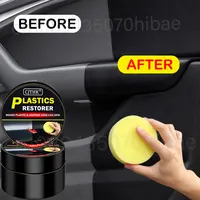 Car Plastic Restorer Back To Black Gloss Car Cleaning Products Plastic Leather Restore Auto Polish And Repair Coating Renovator 4
