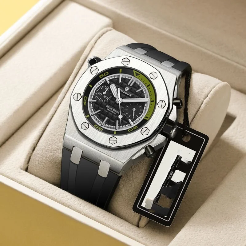 Kingston – montre à Quartz pour hommes, multifonctionnelle, en Silicone, étanche, de sport, tendance, nouvelle collection 2023_voghion.com