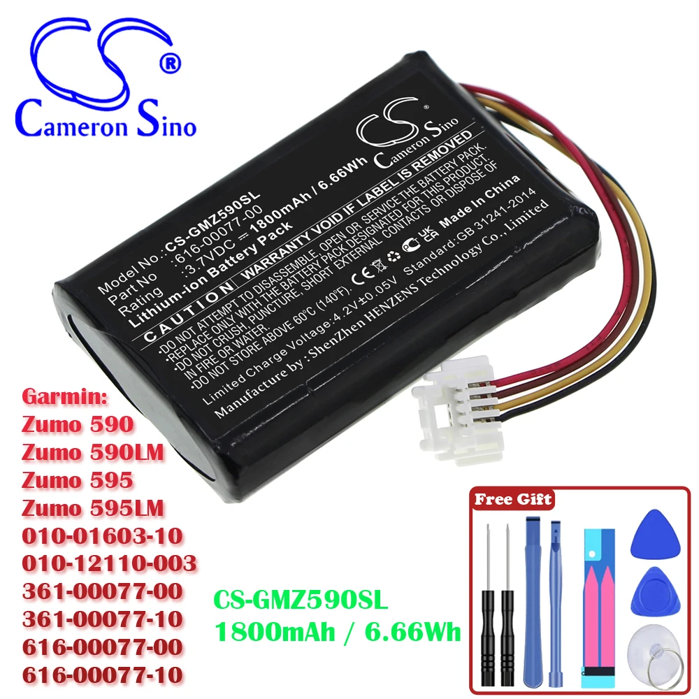 Batteria CELLONIC Per Garmin Zumo 590/595 - 1800mAh - Foto 10