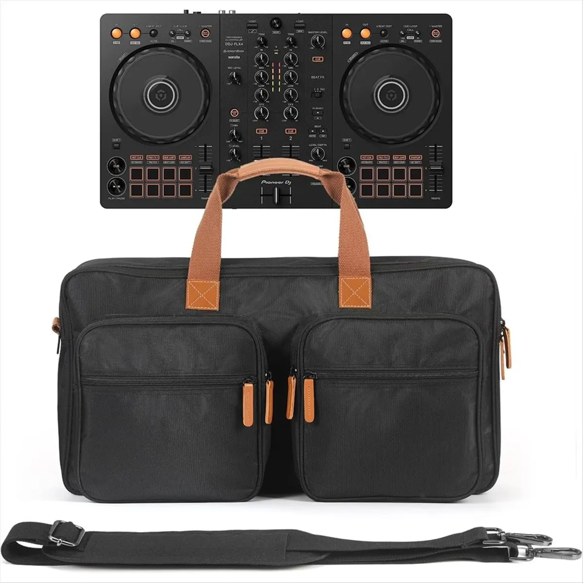 DT60 보호 가방 보관 케이스, DJ용 토트백 -FLX4/-REV1, 믹스트랙용 여행용 케이스