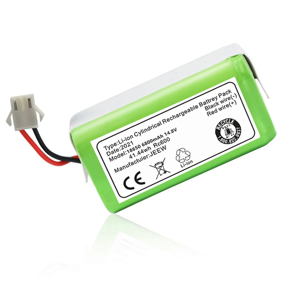 14.8v 2800mah Li-ion para Conga Excellence 990 Ecovacs Deebot N79 N79s  Dn622 Eufy Robovac 11 11s 12 15c 15s 35c