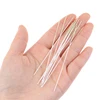 60pcs Earrings Hole Cleaner Disinfection Ear Wires Hole Cleaning Line Piercing Ear Piercing Cleaning Line 2