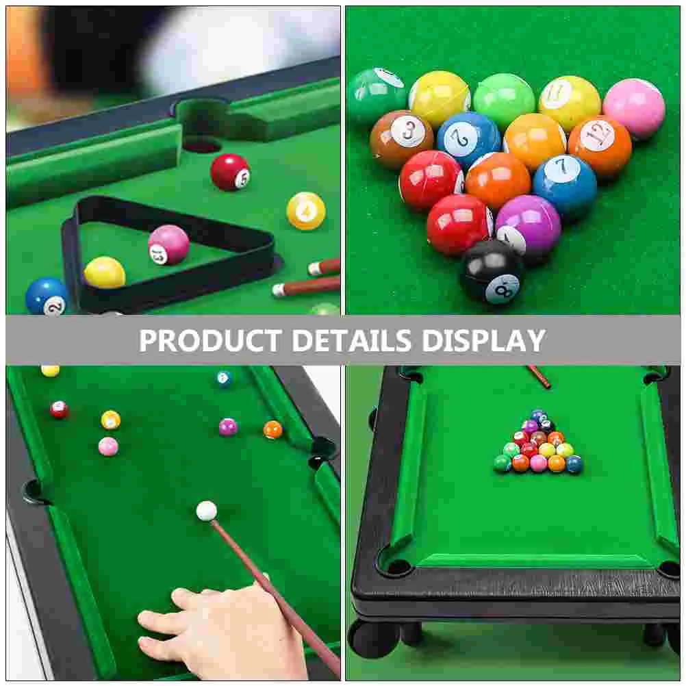Children's Toy Billiards Small Pool Table Educational Game Plastic Mini Tables for Kids Parent-child Toys