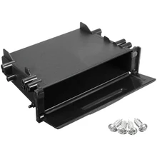 

Car Auto Single Din Radio Pocket Kit Installation Set Up Dash 1 Storage Box Car for Toyota