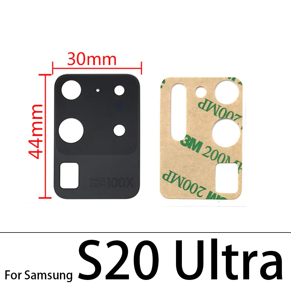 Premium Rear Camera Glass Lens with Adhesive for Samsung Galaxy Series