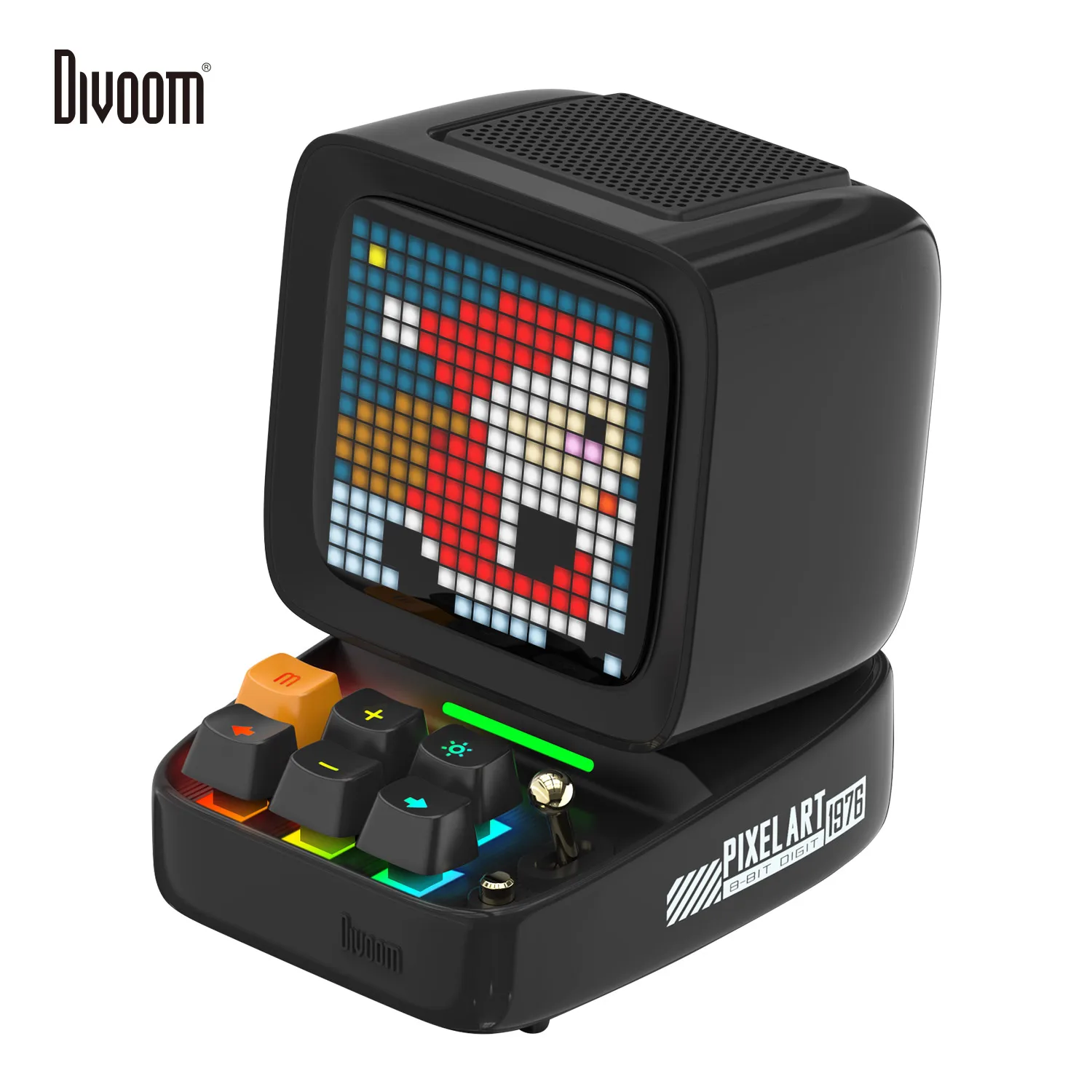 Divoom Ditoo-Pro Pixel Art Bluetooth Portable black Speaker Alarm