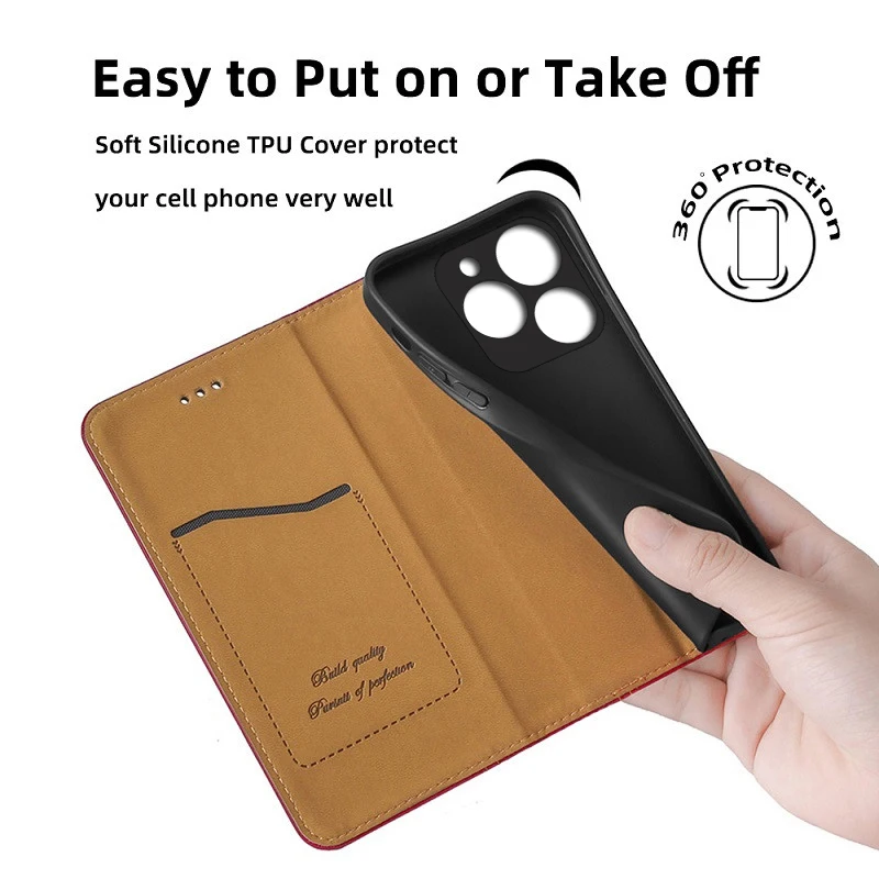 Premium Wallet Phone Case for Blackview Shark 9 - Elegant Protective Cover