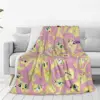 Fluttershy Mess Blanket Flannel Portable Sofa Throw Blankets For Home Bedroom Office Throws Bedspread Quilt 2