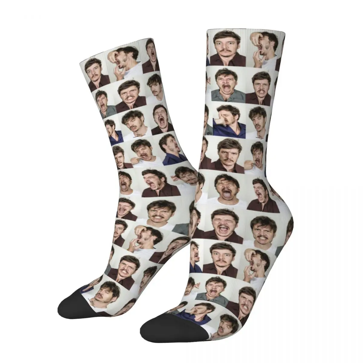 

All Season Cool Unisex Pedro Pascal Funny Photos Socks Merchandise Football Socks Cotton Best Gift Idea