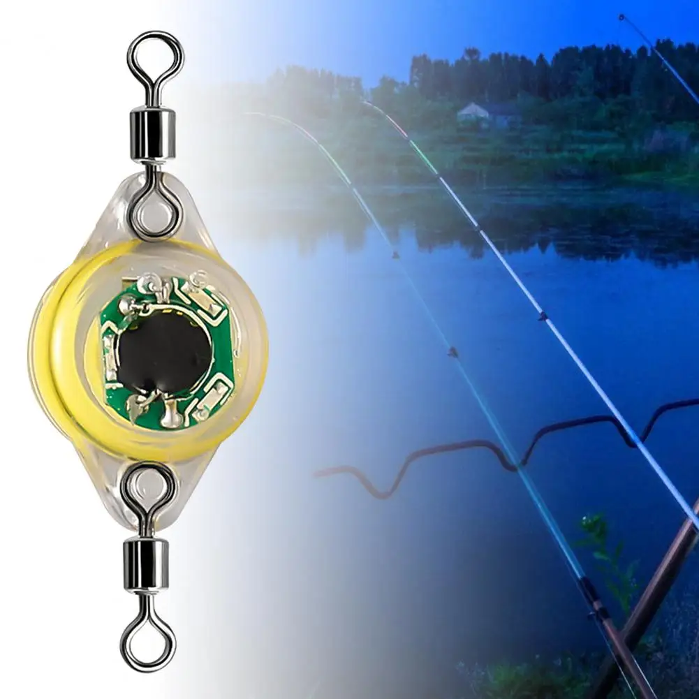 Fishing Bait Light Portable Fish Attraction Lamp Durable Convenient Mini Fishing Lure Trap Light for Outdoor Fishing led fishing bite sound alarm signal light white fishing tool fish rope durable and strong