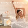 Sunrise Alarm Clock For Bedrooms, Moon Night Light Clock Wake Up Light For Kids Teens,White Noise Sound Machine 6