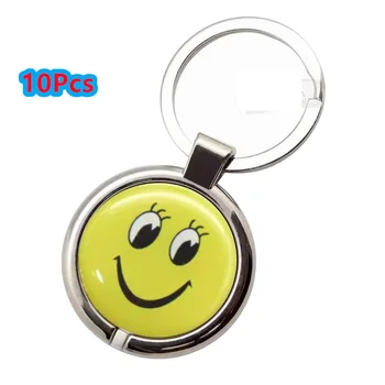 10Pcs Different Patterns ID 125KHz EM4305 T5577 Rewritable RFID Keyfobs Duplicator Badge Copy For Writable Door Key Copier 1