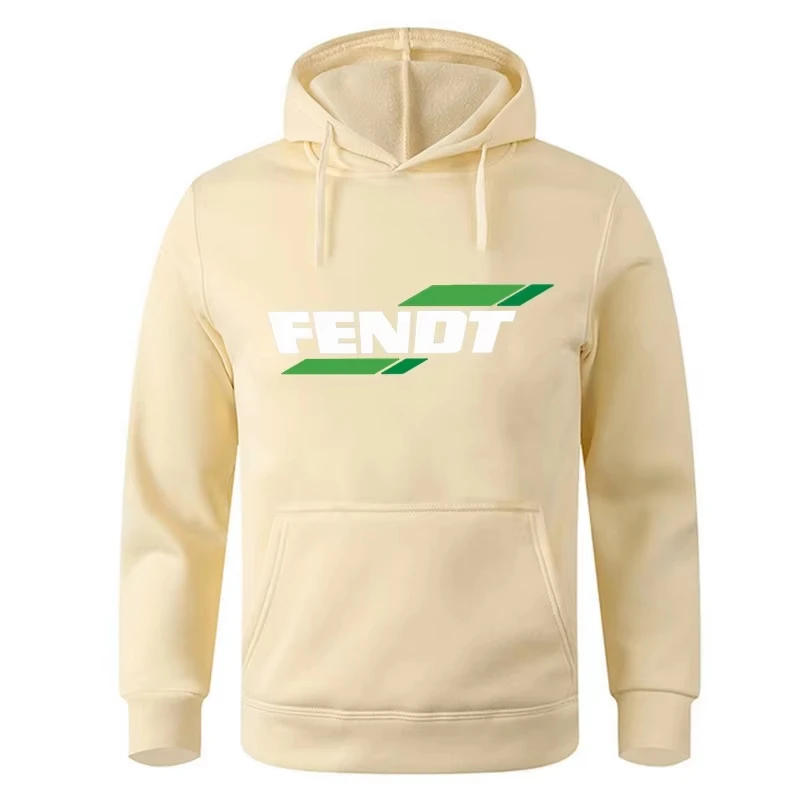 Herren-Kapuzenpullover, Traktor, FENDT, hochwertiger, warmer Pulis-Hoodie, lässige Streetwear, 2025, Herbst/Winter, neue Ausgabe – Detail 9