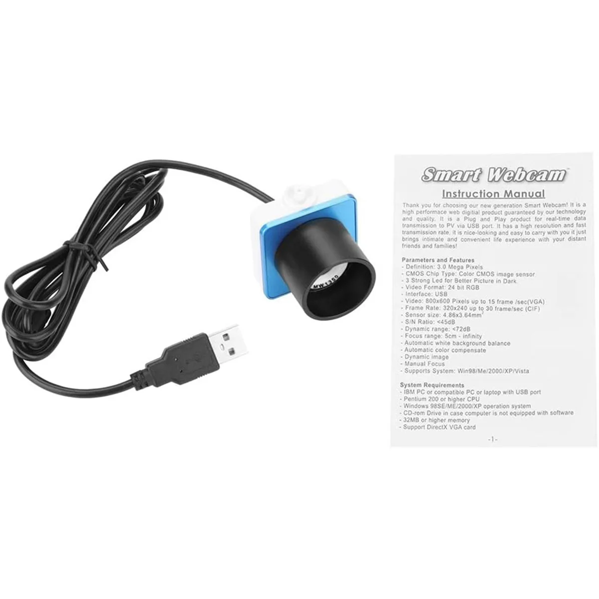 SEMOIC Telescope Camera, USB 2.0 Digital Electronic Eyepiece 1.25 Inch Lunar Planetary Astronomy Camera for Astrophotography