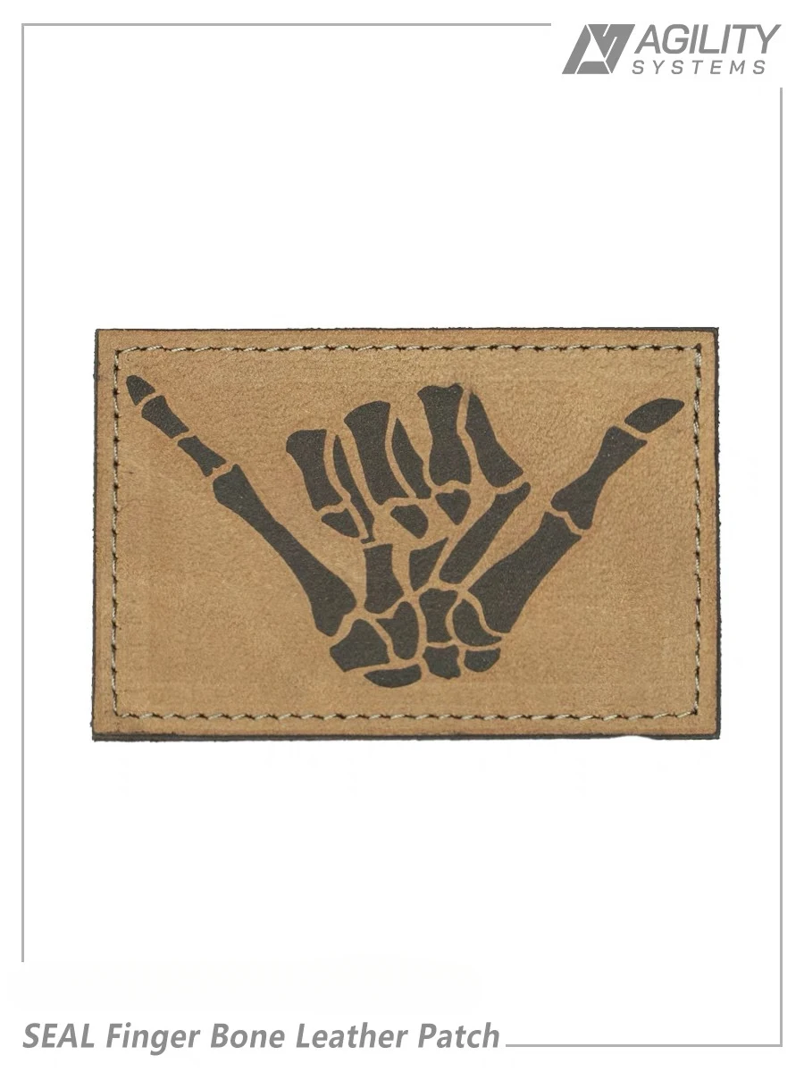 

SEAL-Finger Bone Leather Patch