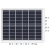 50-500W Solar Flood Lights with Remote Control Outdoor IP67 Waterproof Solar Powered Spotlight  Solar Reflector Wall Lamps Hot 2