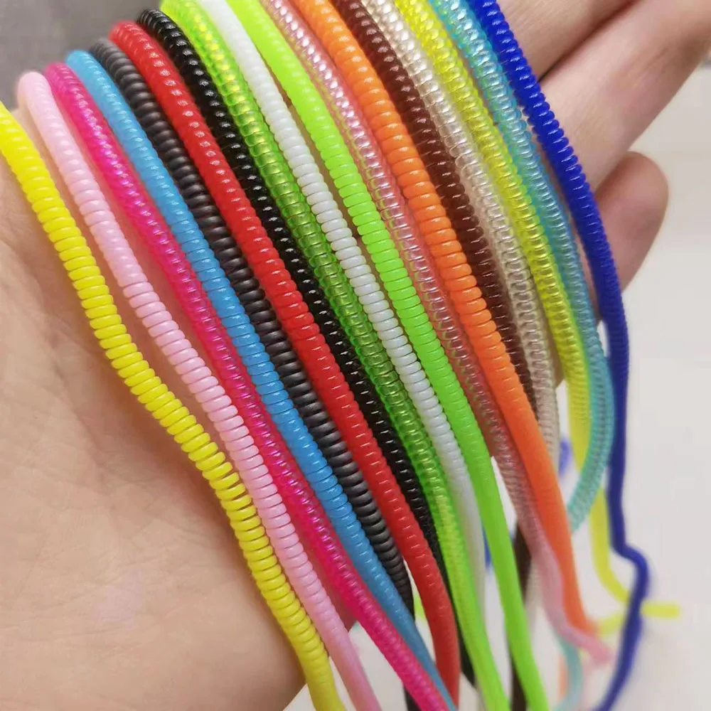 60cm Colors Data Cable Protective Sleeve Spring twine For Iphone