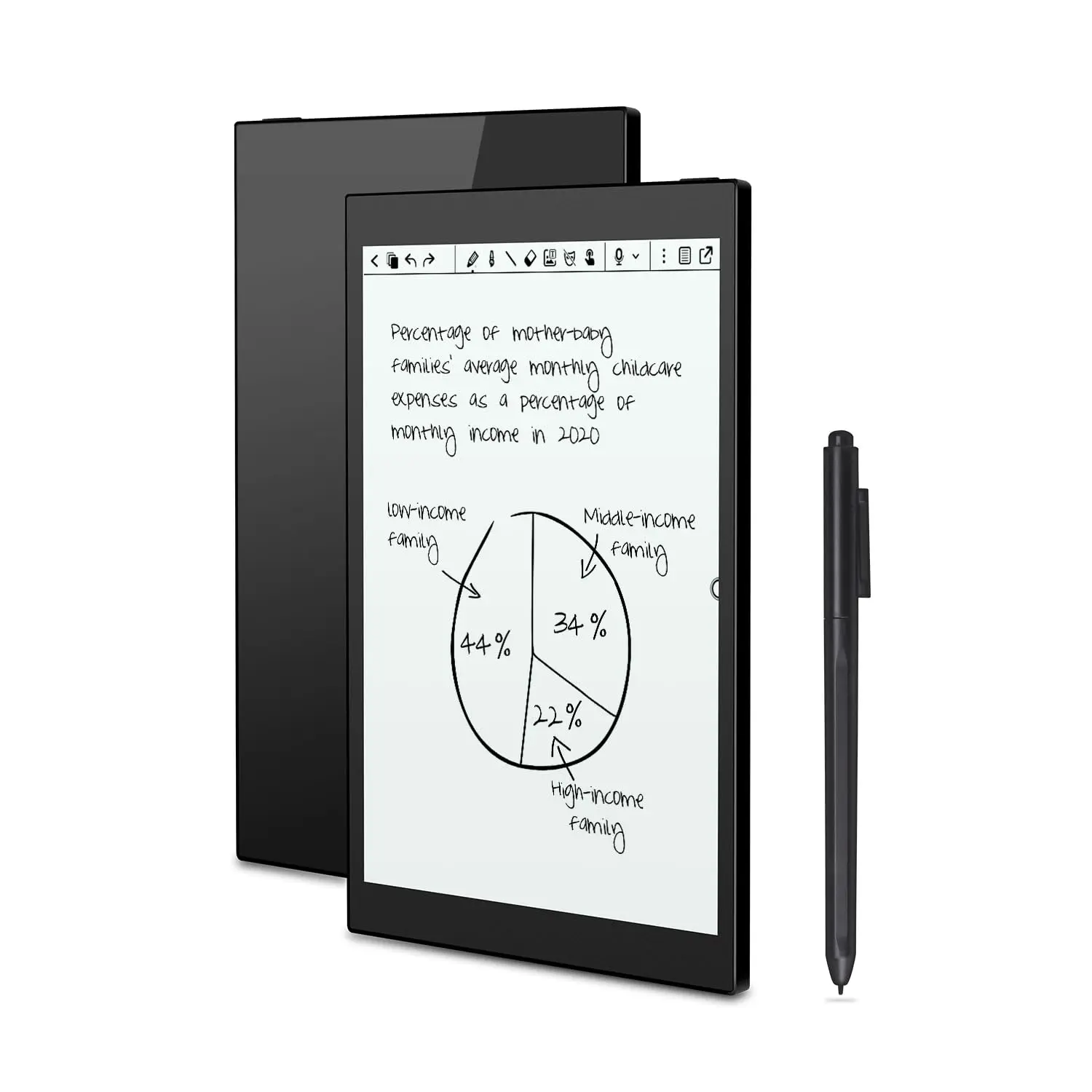 Oem Odm 10.3 İnç E-Mürekkep Tablet Akıllı Not Defteri Dijital E-Kağıt Yazı Tahtası Toplantılar ve Çizim İçin